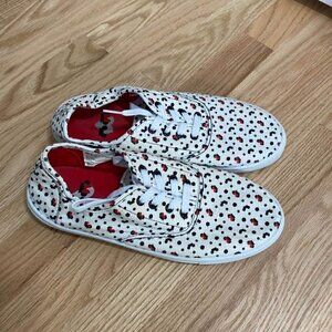 Disney Minnie Mouse Lace Up Shoes Sz 10 Women’s